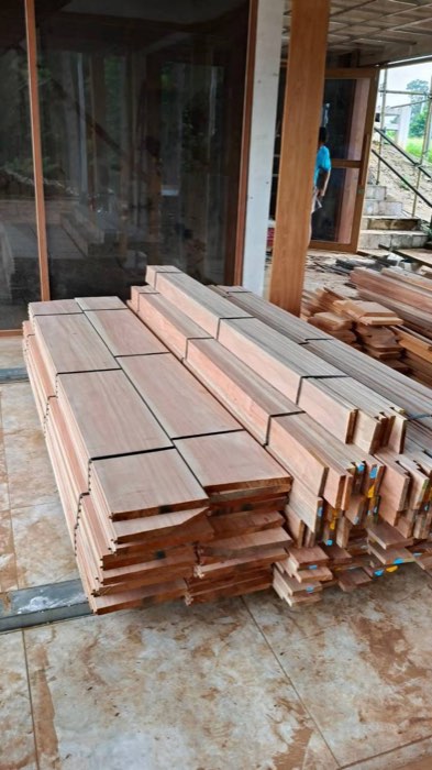 งานไม้ระเบียง ประตู และผนังไม้ โดย TCH Teamwood ช.ฉลองงานไม้